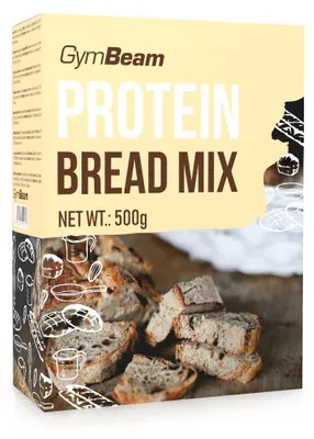 Produktbild von GymBeam - Proteinbrot-Mix, 500 g, natürliche