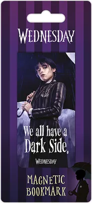 Obrázek produktu pro Záložka magnetická Wednesday Dark side
