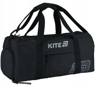 Zdjęcie produktu dla Torba Sportowa Na Siłownię Na Wf Basen Czarna Kite