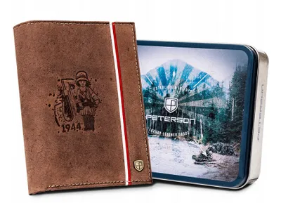 Obrázek produktu pro Peterson Pánská kožená peněženka Shoremirror IV. hnědá One size