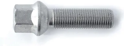 Zdjęcie produktu dla Śruba koła HR M14x1,5 z kołnierzem kulistym R13 mm srebrna (1454303)