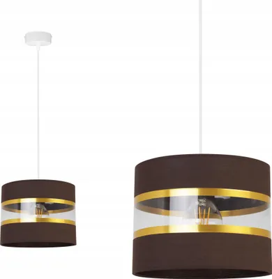 Produktbild von DECKE HäNGEND LAMPE KRONLEUCHTER LAMPENSCHIRM MODERN