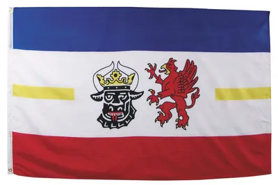 Produktbild von MFH Fahne, Mecklenburg Vorpommern, Polyester, 90 x 150 cm