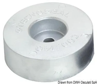 Immagine prodotto di Anodo posteriore 120 x 25 mm , 1 pezzo