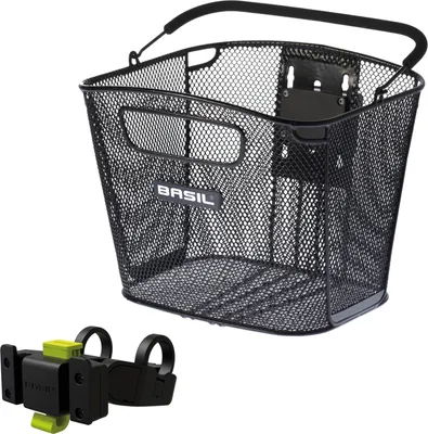 Produktbild von Basil Fahrradkorb Bold Front KF, Schwarz