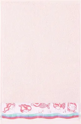 Immagine prodotto di Asciugamano 30x50 Sirene rosa 400 g/m² spugna di cotone per bambini Zwoltex