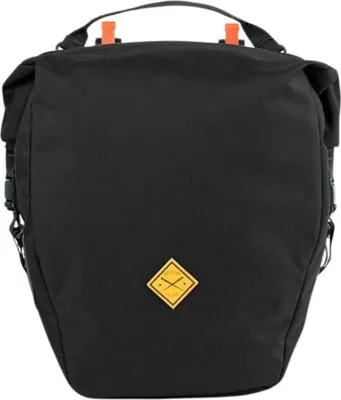 Produktbild von Wasserdichte Fahrradtasche für Gepäckträger 22L schwarz