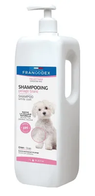 Produktbild von Francodex White Coat Hundeshampoo 1l Durchsichtig  Durchsichtig One Size