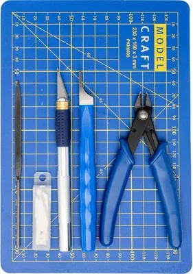 Produktbild von Modelcraft Werkzeuge für Plastikmodelle (10-teiliges Set)