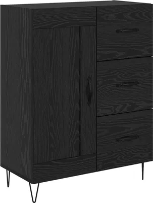 Produktbild von Sideboard Schwarze Eiche 69,5 x 34 x 90 cm Holzwerkstoff
