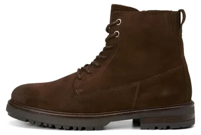 Produktbild von Marc OߴPolo Herren Boots aus Leder zum Schnüren, Grün (Dark Earth), 41
