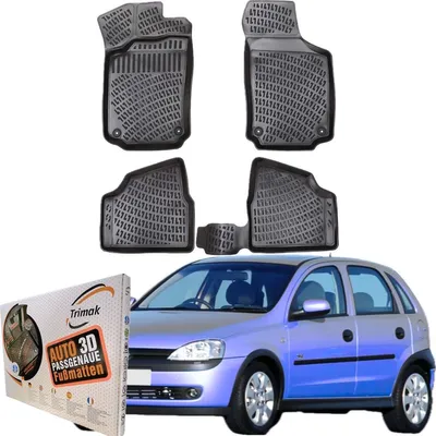 Produktbild von Trimak OPEL Corsa -C- ( B.j 2000 - 2006)  Autofußmatten Gummimatten