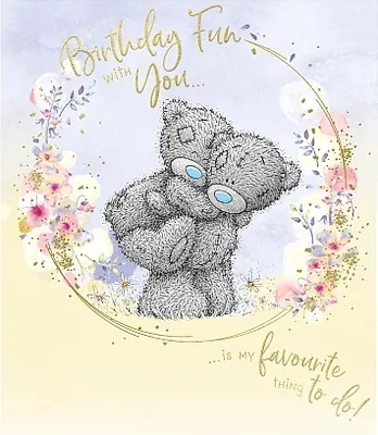 Image de Carte d'anniversaire Birthday Fun With You 152x127