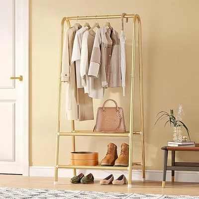Produktbild von Famanu Kleiderständer mit Schuhregal - 35D x 62B x 157,5H cm
