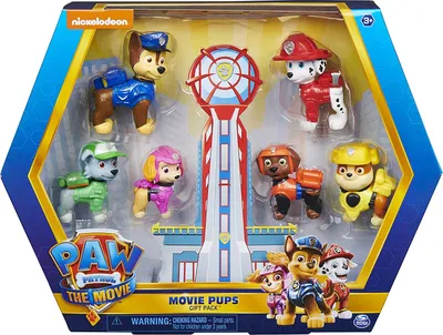 Image de Spin Master 36365 - Paw Patrol Hero Pups Jeu de 6 figurines