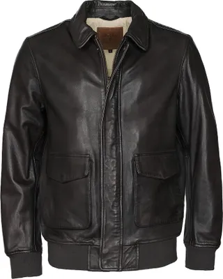 Produktbild von Top Gun Lederjacke TG2023003 Herren brown S