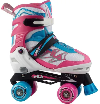 Produktbild von FILA Rollschuh Joy - Mädchen - verstellb weiß-pink 39