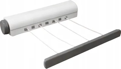 Obrázek produktu pro Nástěnný Stropní Zásobník Na Oděvy S Automatickým Rolovacím Mechanismem Na Lano
