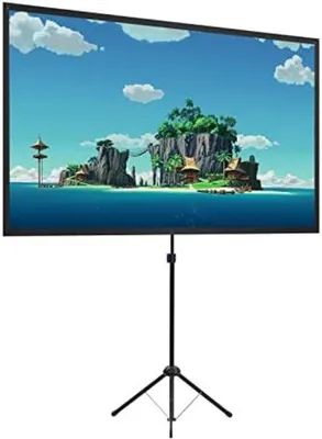 Productafbeelding van Famanu beamerdoek, 100 inch - met statief