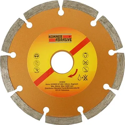 Immagine prodotto di Disco KONNER D71003 150 mm, diamantato, segmentato