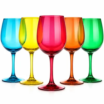 Produktbild von Weingläser 300ml im 6er-Pack Mix Weinglas Rotweingläser Weißweinglas