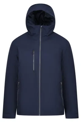 Obrázek produktu pro Regatta - Bunda „Navigate“, nepromokavá, pro muže LT413 (3XL) (námořnická modrá/středně šedá)