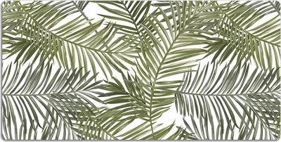 Produktbild von Schreibtischmatte Tischunterlage 100x50 cm Mauspad - Exotische Blätter