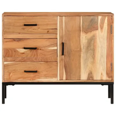 Immagine prodotto di Credenza 88x30x73 cm in legno massiccio di acacia