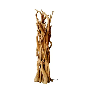 Produktbild von Stehlampe ACE Stehlampe aus Holz, Wurzelholzlampe, Treibholz - Stehlampe