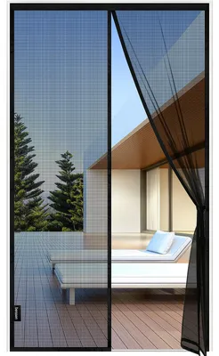 Fliegengitter Magnetisch 70x200 cm, flammhemmend