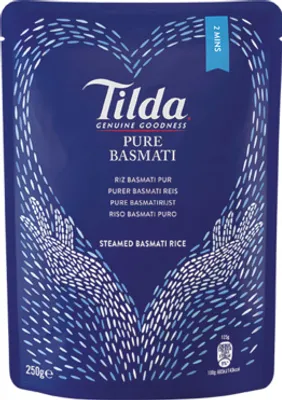 Obrázek produktu pro Tilda - rýže Basmati Rýže vařená v páře 250 g