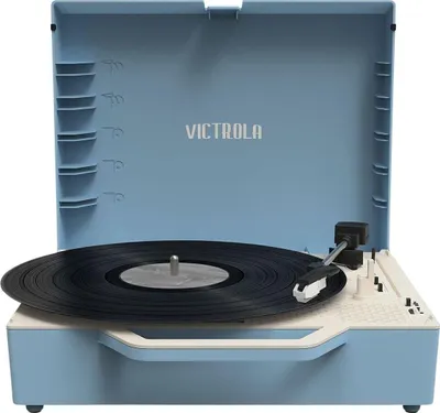 Obrázek produktu pro Victrola VSC-725SB Re-Spin Blue Přenosný gramofon