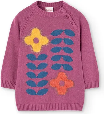 Produktbild von Boboli Knitwear Kleid Rosa 12 Months Rosa 12 Months