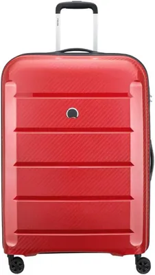 Immagine prodotto di Valigia trolley - Valigia da viaggio - Viaggio sicuro - Serratura approvata TSA - 76 cm - Rossa