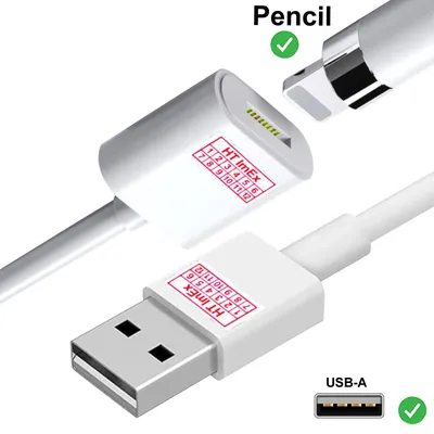 Produktbild von USB Ladekabel kompatibel mit Apple Pencil Ladeadapter für USB Anschluss