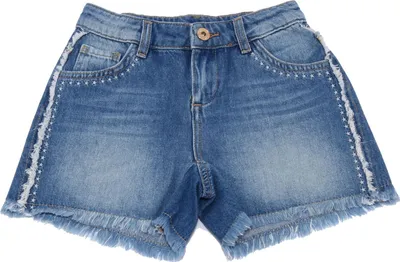 Produktbild von 6760AB bermuda bimba GIRL TWIN-SET denim frajed shorts kinder