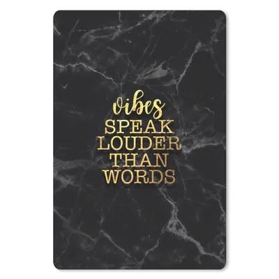 Produktbild von MuchoWow® Mauspad Mousepad Zitate - Sprichwörter - Gold - Marmor 40x60 cm - Mousepads - Maus Mat - Pad - Mausunterlage - Schreibtisch Accesoire