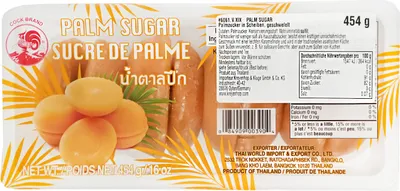 Produktbild von Palmzucker portionsweise 454g - Hahn