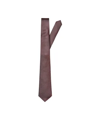 Produktbild von Selected New Texture Krawatte 7 Cm Rot Mann Rot One Size