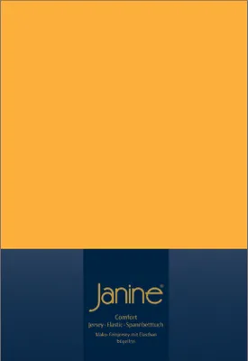 Produktbild von Janine ELASTIC Spannbetttuch 5002 .100 X 200 sonnengelb