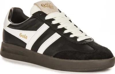 Produktbild von Gola Classics Cyclone Leder In Schwarz Weiß Für Frauen - 7 UK - 40 EU - 9 US / Schwarz Weiß
