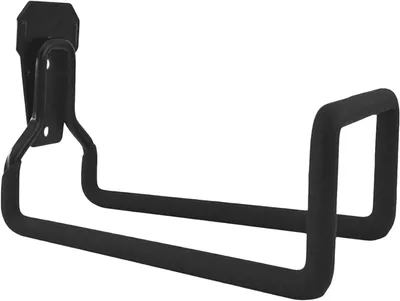 Productafbeelding van Tuinslanghouder 19.3 x 12.5 cm, metaal, wandmontage, voor buiten, zwart