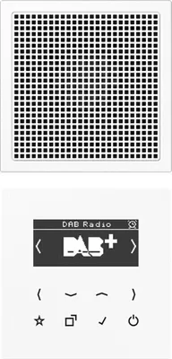 Obrázek produktu pro JUNG Smart Radio DABLS1WW DAB+ Set Mono