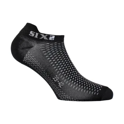 Produktbild von Six2 Knöchelhohe Fahrradsocken - FANT S - Schwarz 40-43