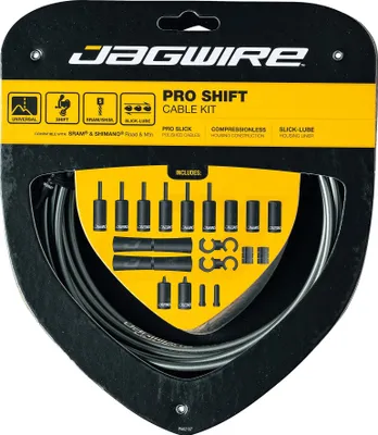 Produktbild von Jagwire PCK501, Fahrrad-Schaltzug, Stahl, Grau, 3200 mm