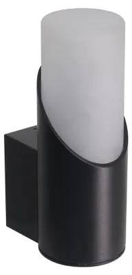Immagine prodotto di Lampada da parete a LED LUXULA, 10W, colore nero, grado di protezione IP54