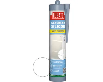 Produktbild von Lugato Glasklar-Silikon Wie Gummi transparent 310 ml