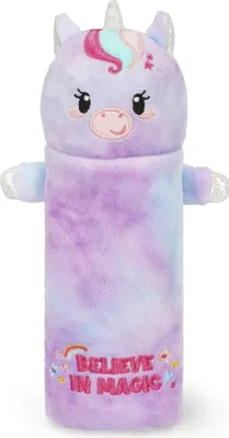 Produktbild von Legami - Super weiches Federmäppchen, Unicorn-Motiv, weiches Federmäppchen, Karton mit Malvorlage inklusive, 100% Polyester, Super Soft Pencil Case.