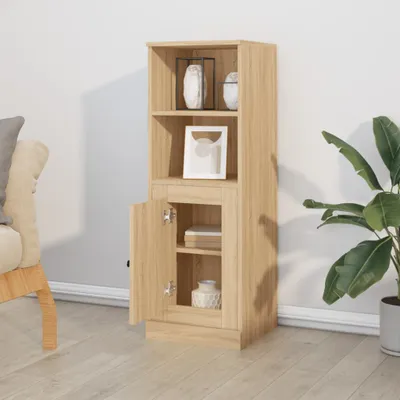 Obrázok produktu pre vidaXL Highboard Sonoma Oak 36x35,5x103,5 cm odvodený výrobok z dreva