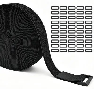 Obrázok produktu pre Solidchoice – Spony na káble s 50 kusmi pre organizáciu
